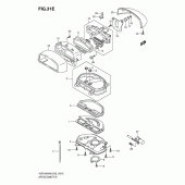 Схема вузла: Спідометр (Vzr1800nk9/nufk9) для Suzuki VZR1800 Intruder M1800R/ Boulevard M109R