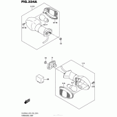 Схема узла: Поворотники для Suzuki DL650 V-Strom