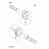Схема узла: Пульт управления рулевой для Suzuki GSX-R1000