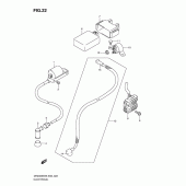 Схема узла: Электрооборудование для Suzuki DR200 DR200SE