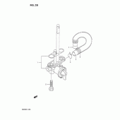 Схема узла: Топливный кран для Suzuki DR250