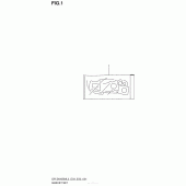 Схема узла: Ремкомплект прокладок двигателя для Suzuki DR-Z400 DR-Z400SM