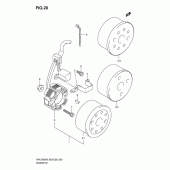 Схема узла: Статор & Ротор для Suzuki RM-Z450