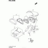 Схема вузла: Speedometer (Vz1500L6 E33) для Suzuki VZ1500 Boulevard M90
