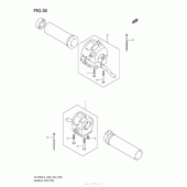 Схема узла: Пульт управления рулевой для Suzuki VZ1500 Boulevard M90