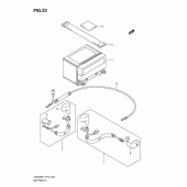 Схема вузла: Акумулятор для Suzuki UH200 Burgman