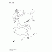 Схема вузла: Паливний бак (Vl800C E03) для Suzuki VZ800 Boulevard M50