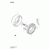 Схема узла: Генератор для Suzuki GSX1400