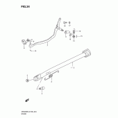 Схема вузла: Підставка (Dr200sel2 e24) для Suzuki DR200 DR200SE