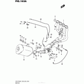 Схема узла: Выхлопная система для Suzuki GSX-R1000