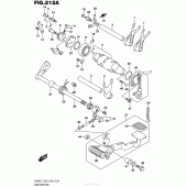 Схема вузла: Копірний вал & Вилки & Вал перемикання для Suzuki VL800 Boulevard C50