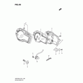 Схема узла: Спидометр (Gsr750al2 e24) для Suzuki GSR750