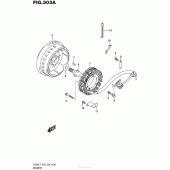 Схема вузла: Статор & Ротор Suzuki VL800 Boulevard C50