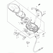 Схема вузла: Спідометр для Suzuki UH150 Burgman