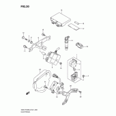 Схема узла: Электрооборудование (Gsx-r1000l2 e24) для Suzuki GSX-R1000