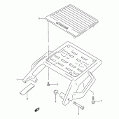 Схема вузла: Sport carrier для Suzuki DR800