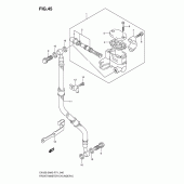Схема вузла: Передній гальмівний циліндр (En125-2ak3) для Suzuki EN125