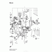 Схема узла: Wiring Harness (An650Zl3 E28) для Suzuki AN650 Burgman (EU analogue of SkyWave)