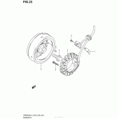 Схема узла: Статор & Ротор для Suzuki DR650 DR650SE