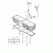 Схема вузла: Циліндр для Suzuki GSF1200 Bandit