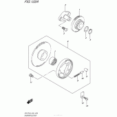 Схема узла: Привод стартера для Suzuki DR-Z70