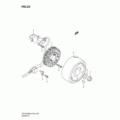 Схема узла: Статор & Ротор для Suzuki DR-Z400 DR-Z400SM