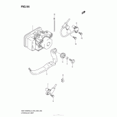 Схема узла: Блок ABS для Suzuki GSX1300 Hayabusa