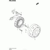Схема вузла: Статор & Ротор для Suzuki DL650 V-Strom