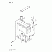 Схема вузла: Акумулятор (Gsf650ual1 e21) для Suzuki GSF650 Bandit S