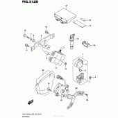 Схема вузла: Електроустаткування (Gsx-R1000Al6 E28) для Suzuki GSX-R1000