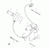 Схема вузла: Електроустаткування для Suzuki RM250