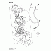Схема узла: Спидометр для Suzuki EN125