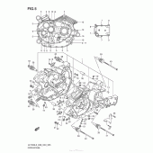 Схема вузла: Картер двигуна для Suzuki VZ1500 Boulevard M90