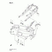 Схема узла: Рама для Suzuki GSX1300 Hayabusa
