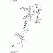 Схема вузла: Рульова траверса для Suzuki GSX-S750