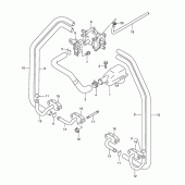 Схема узла: Система индукции воздуха (E18) для Suzuki GSX600 Katana