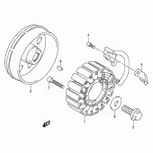Схема вузла: Статор & Ротор для Suzuki GSX1300 Hayabusa