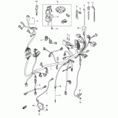 Схема вузла: Електропроводка (Model k4/k5/k6) для Suzuki DL1000 V-Strom