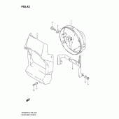 Схема вузла: Накладка фари для Suzuki DR200 DR200SE