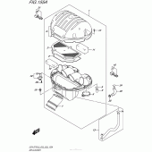 Схема узла: Воздушный фильтр для Suzuki GSX-S750