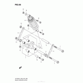Схема вузла: Важіль прогресії (Vz1500L3 E33) для Suzuki VZ1500 Boulevard M90