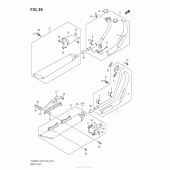 Схема узла: Выхлопная система (Vl800 E33) для Suzuki VZ800 Boulevard M50
