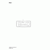 Схема вузла: Ремкомплект прокладок двигуна (Gs500h p28) для Suzuki GS500