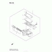Схема узла: Передний тормозной цилиндр (Vzr1800Zl4 E03) для Suzuki VZR1800 Boulevard M109R