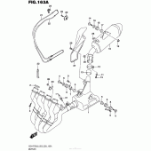 Схема вузла: Вихлопна система для Suzuki GSX-R750