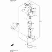 Схема вузла: Паливний насос Suzuki GSX-S750