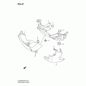 Схема вузла: Бокові панелі для Suzuki VZR1800 Intruder M1800R/ Boulevard M109R