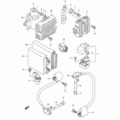 Схема вузла: Електроустаткування для Suzuki DL1000 V-Strom