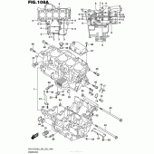 Схема узла: Картер двигателя для Suzuki GSX-R1000