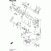 Схема узла: Копирный вал & Вилки & Вал переключения для Suzuki VL800 Boulevard C50